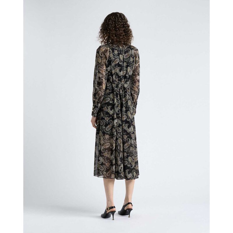 Cue Paisley Georgette Shirt Dress image number 1